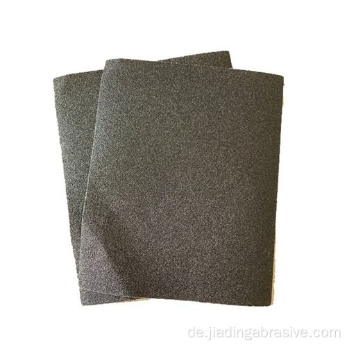 Siliziumkarbid-Lamellenschleifpapier 93*230mm Nassschleifpapier